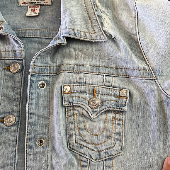 True religion Jean jacket - Picture 2 of 6
